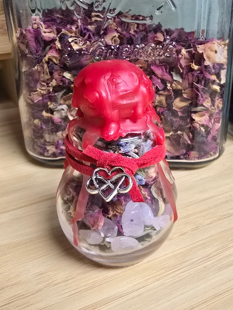 Love & Protection Shield Handcrafted Spell Jar