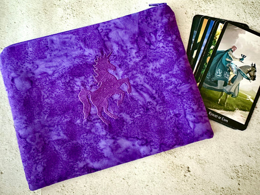 Unicorn Tarot Card Bag